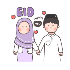 Happy Eid Mubarak : - Cute Muslimah