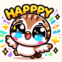 Cute Sparrow Moods for You