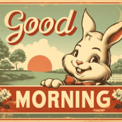 กระต่ายวินเทจ: แสตมป์ประจำวัน