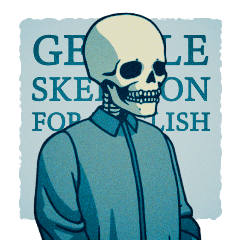 Gentle skeleton (English)