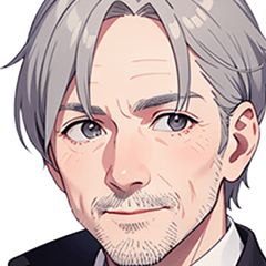 Stickers for handsome old men 9