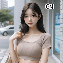 CN japanese model idol 2