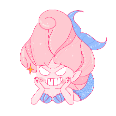 Cotton mermaid