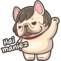 French Bulldog PIGU: Animated Sound XIV