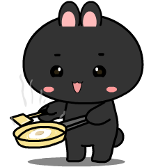 Black Rabbit 2: Animated Stickers