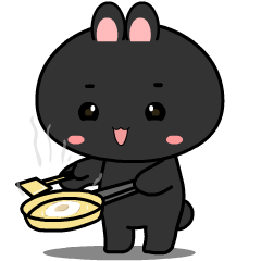 Black Rabbit 2: Animated Stickers