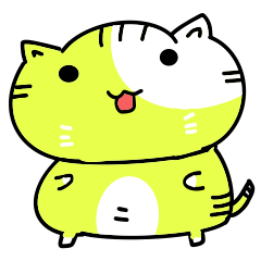 yellow cute cat99