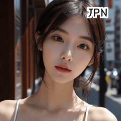 JPN Korean city girl