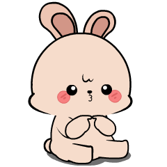 Just Rabbit 5 : Animated Stickers