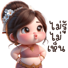 Chubby Little Girl in Thai Set [BIG]
