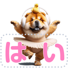 Just love Chow Chow (Happy Dancer)Japan