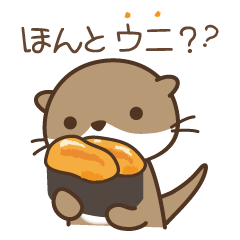 Otters with SUSHI