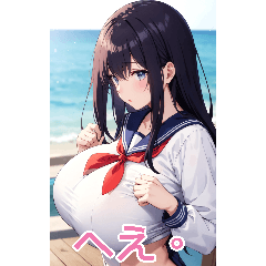 Anime sailor girl (daily language)