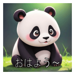panda(anime style)