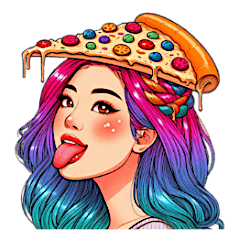 pizza+girl