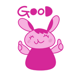 A Day in the Life of a Pink Rabbit - LINE スタンプ | LINE STORE