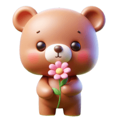 The little cute Bear 3D Eng