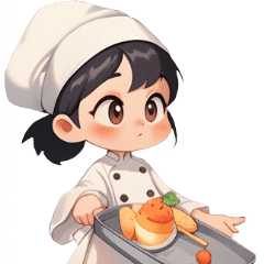 Cuteness and cooking skills-Part 2