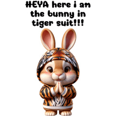 Cute bunny in Tiger suit! (ENG -BIG)