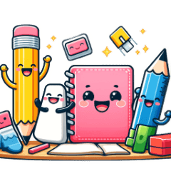 Stationery Friends Daily Fun