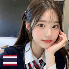 THAI cute korean school uniform girl
