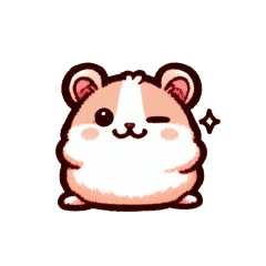 Hamster Korosuke Sticker