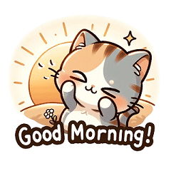Cute and Funny "Loose Cat" Sticker
