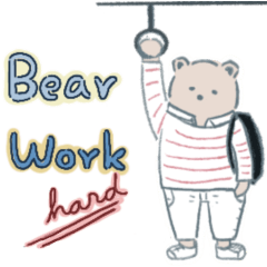 Bear work hard