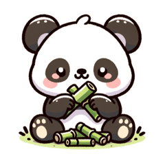 Relax Panda's daily life