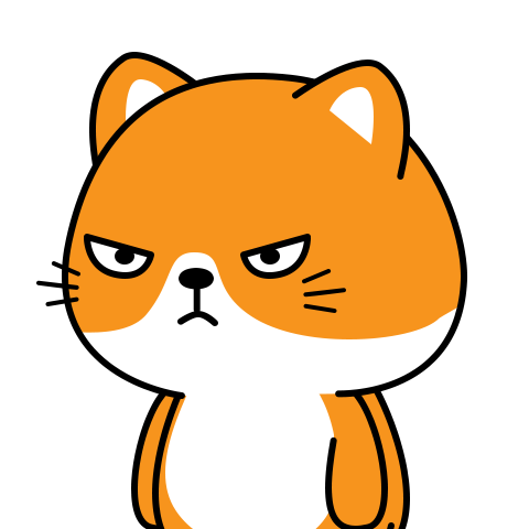Exist orange cat:popup