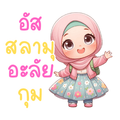 Nada...Flower Skirt Hijabi (Th)