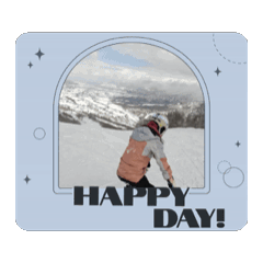 Momo滑雪的日子