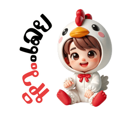 Little child - chicken costume : FS