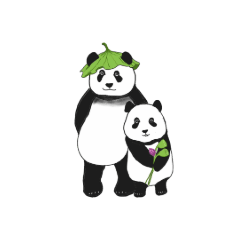 Cutely panda -new