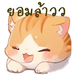 Cute cat stickerS BY nimo