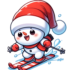 chibi character snowman_1