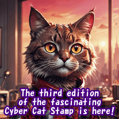 Cyber Cat Stamp 3 (versi bahasa Inggris)