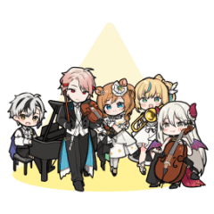 "Gakudan V!VO" Stickers