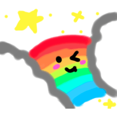 Hey! am a rainbow!