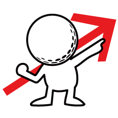 Golf Ball People and Business Sticker