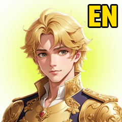 handsome prince golden-hair