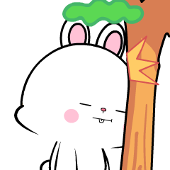 Lovely Rabbit 16 : Pop-up stickers