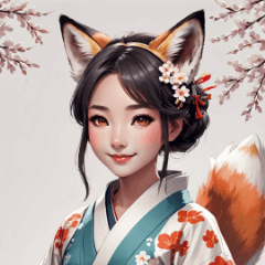 Fox-Eared Beauty