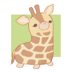 Giraffe's san daily life