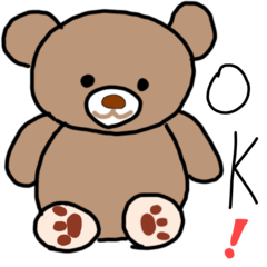 Bear Sticker! nashi