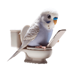 Lavender Budgie Daily Life II
