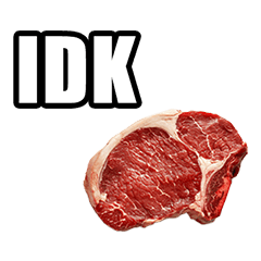 Raw meat phrases in English