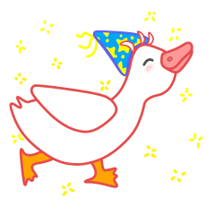 Una duck's festival greetings