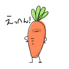 cute vegetables (Japanese)