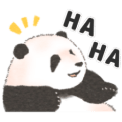 MaruMaru Panda sticker 2 English ver.